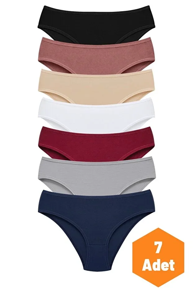 7-Piece Cotton Briefs Lycra Stretchy Soft Economical Set