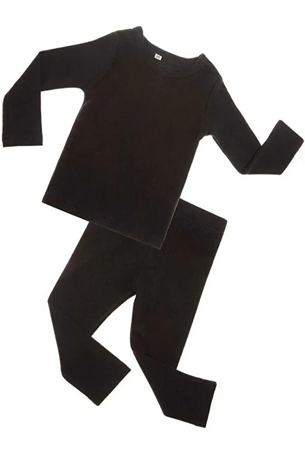 Men's Children's Thermal Set Bottom Top Underwear Winter Undershirt Tights