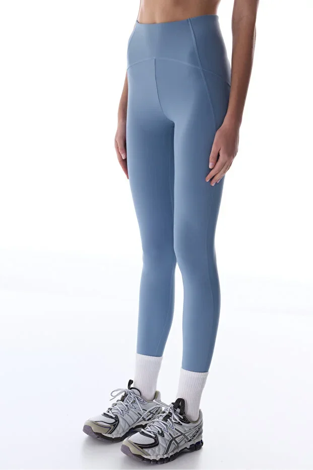 Dark Blue Curvy Waist Tights
