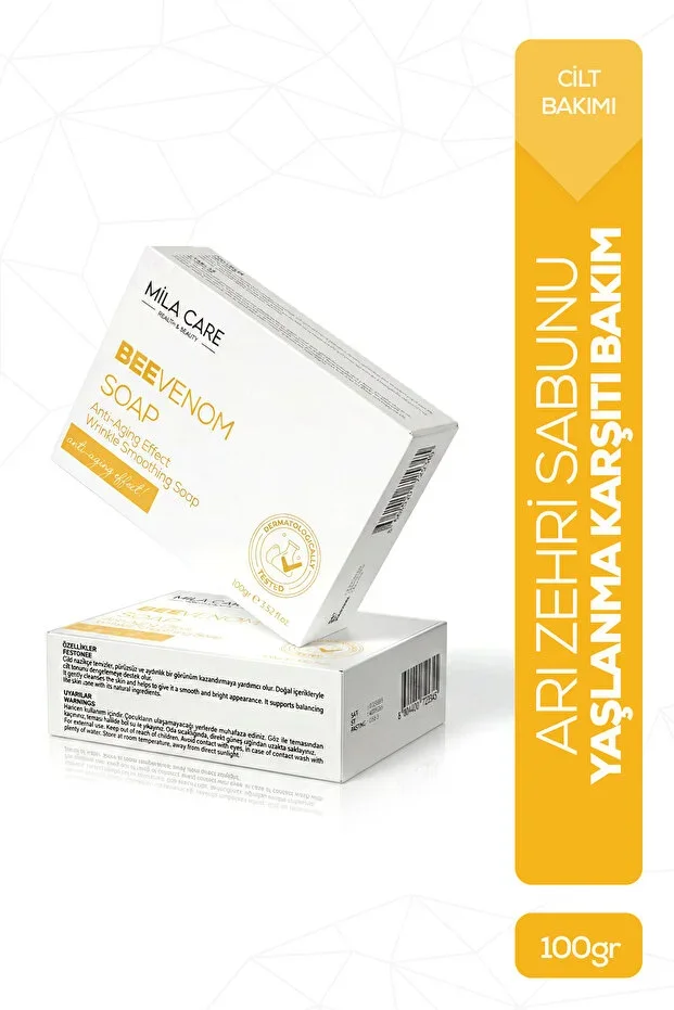 Bee Venom Soap Anti-Aging Care With Propolis Extract 100gr
