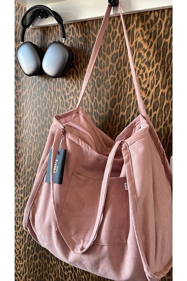 Mute Bag Angelic 00s Shopper Bag Zippered Lined School Shoulder Bag (32/36)