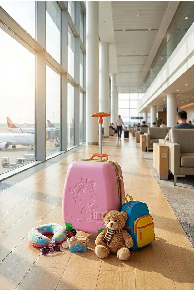 Wx-410 Pink Kids Suitcase