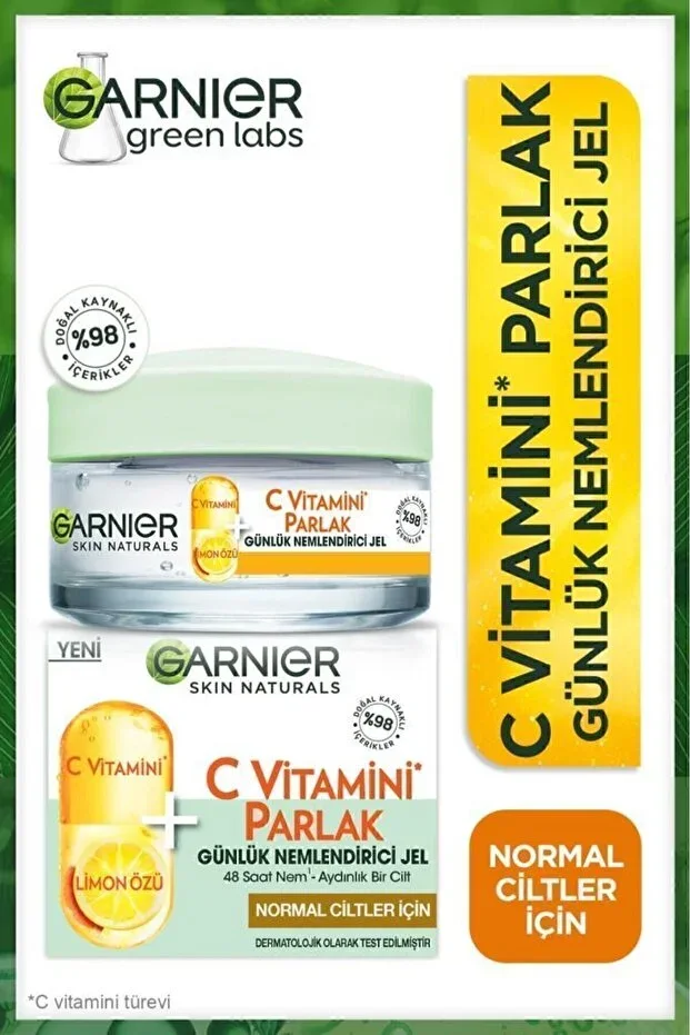Vitamin C Brightening Daily Moisturizer Gel (Vitamin C + Lemon)
