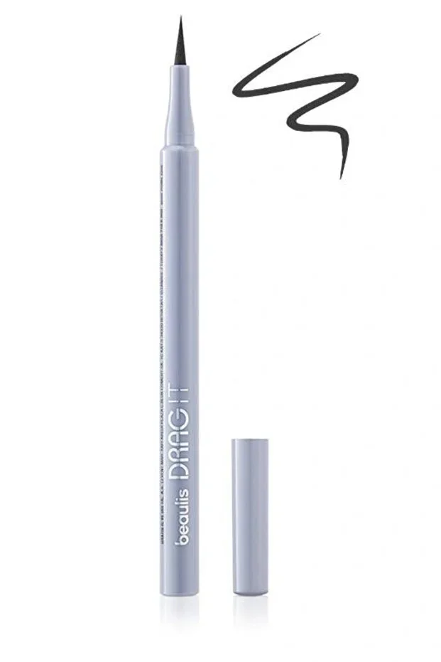 beaulis Drag It Inkpen Felt Tip Eyeliner 100 Black