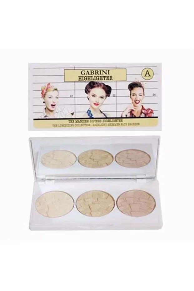 3's Highlighter Palette A - Highlighter Ebr361
