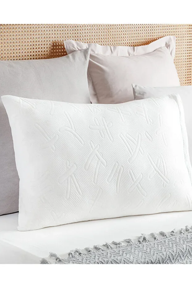 Elodie K.Visco Pillow - White