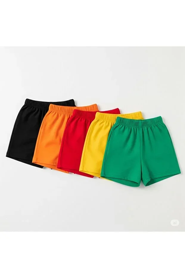 5 Colors Comfortable Cotton Kids Shorts