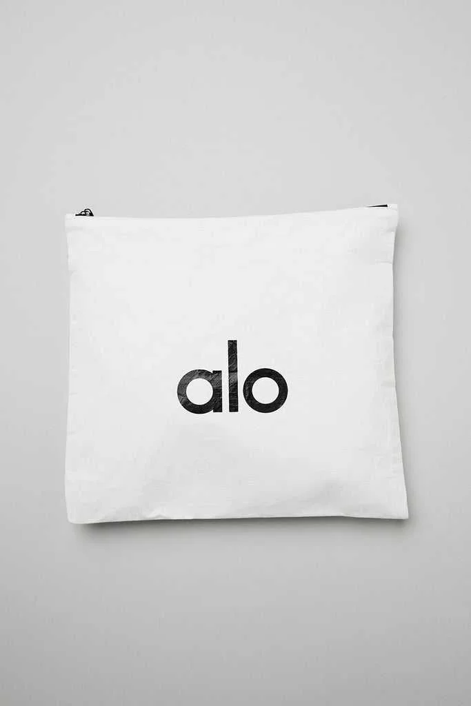 Alo Yoga Keep It Dry Fitness Zip Pouch Tote Bag White | NVTZK-8079