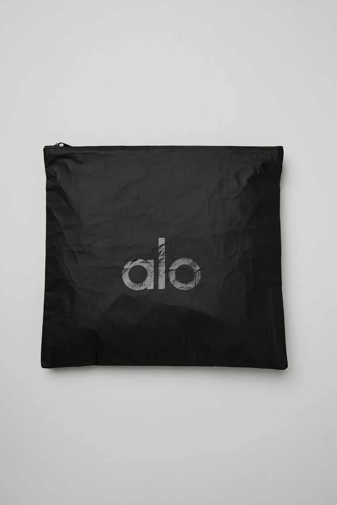 Alo Yoga Keep It Dry Fitness Zip Pouch Tote Bag Black | XDRGM-4962