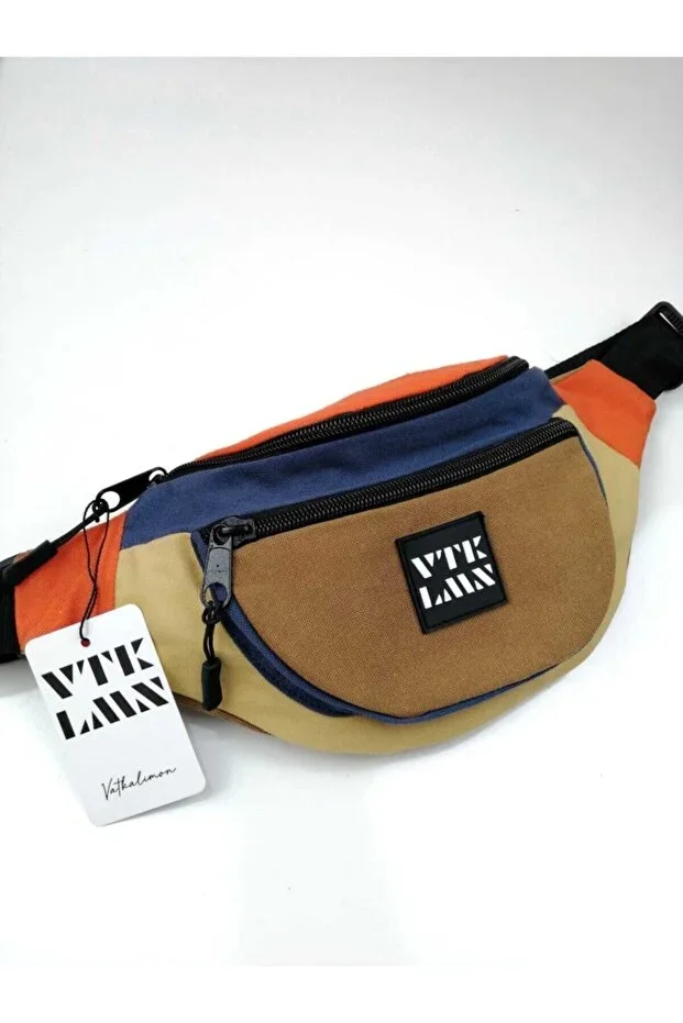 Colored Shoulder and Waist Bag