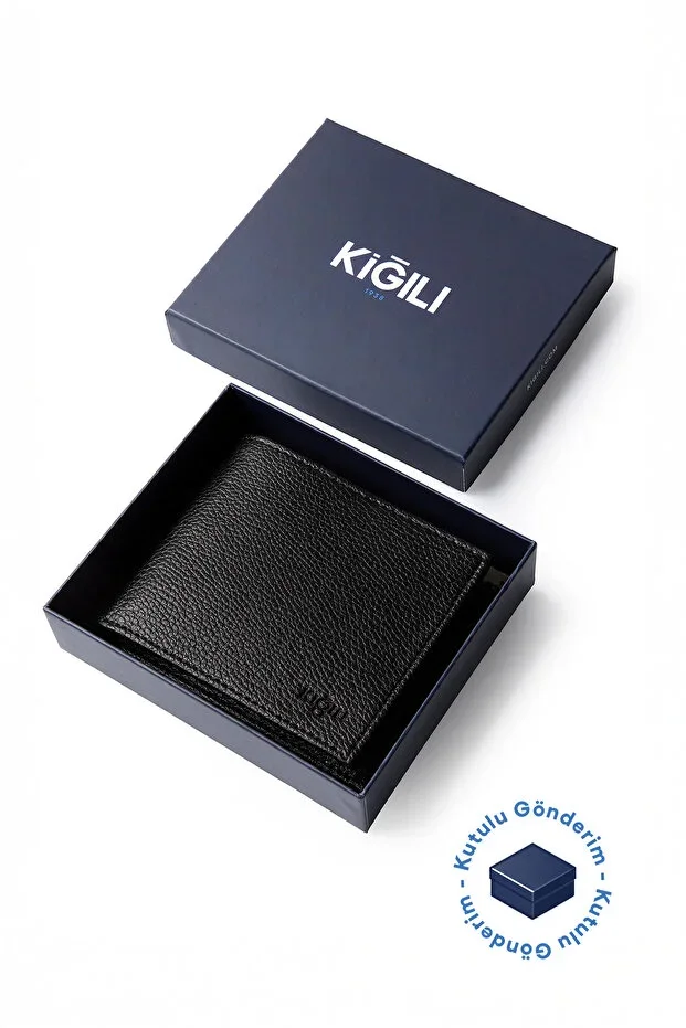 Card Holder Wallet with Coin Compartment and Gift Box