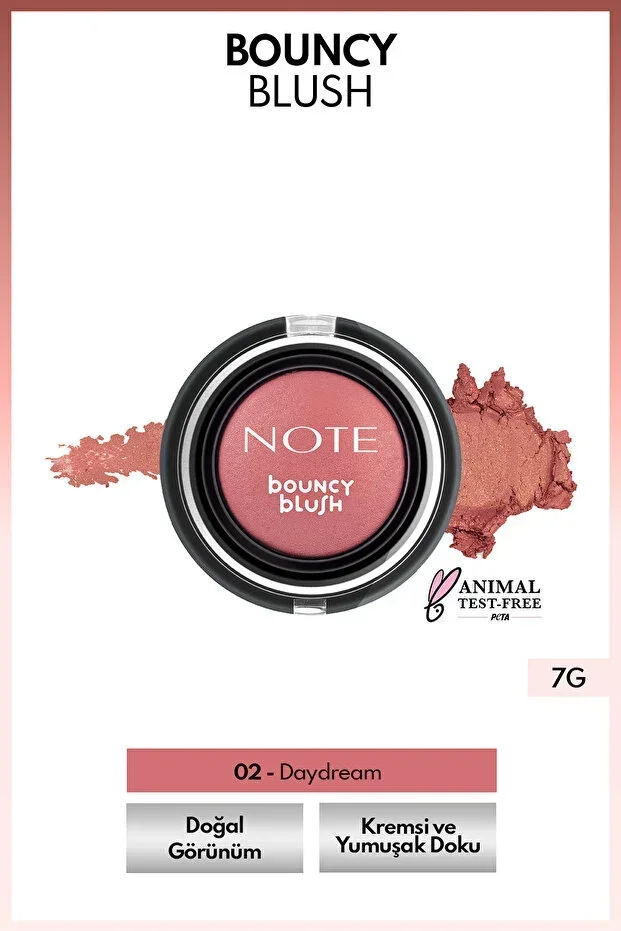 Bouncy Blush Soft Creamy Blush - 02 Daydream