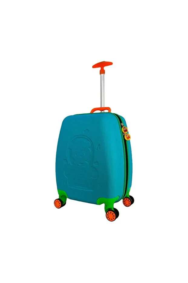 84973 Blue Kids Cabin Size Suitcase