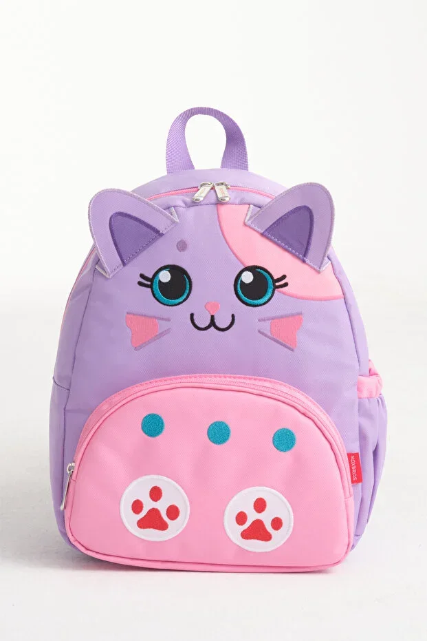 Cat Kindergarten Bag - Nursery and Preschool Backpack Girls & Boys School Bag