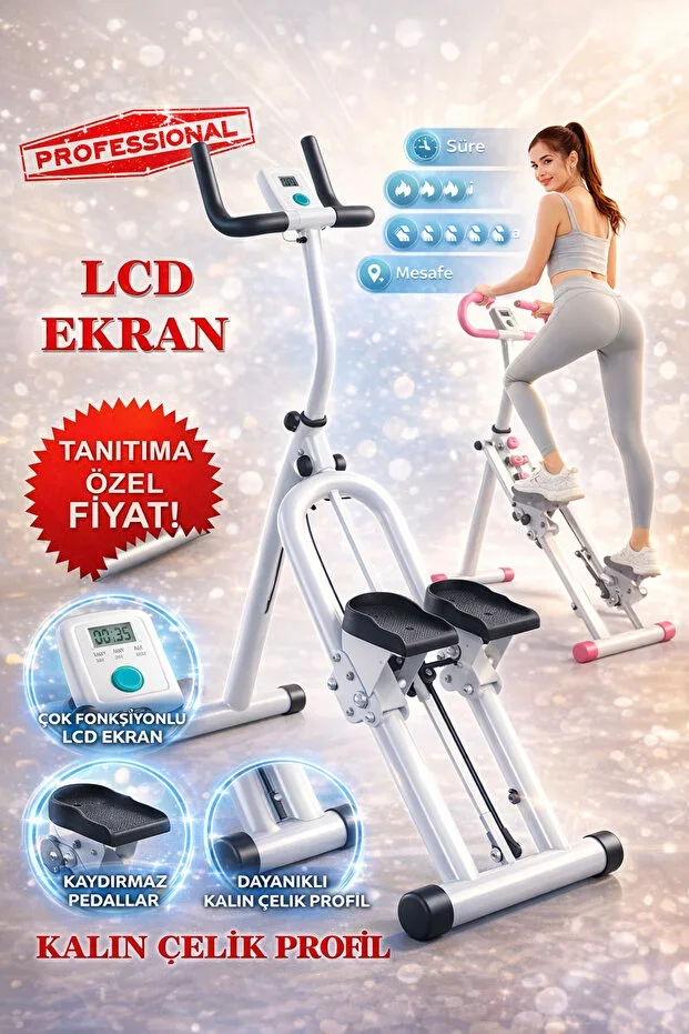 C-01 Foldable Vertical Climbing Exercise Machine Stepper Exercise Bike Sports Equipment Fitness Equipment