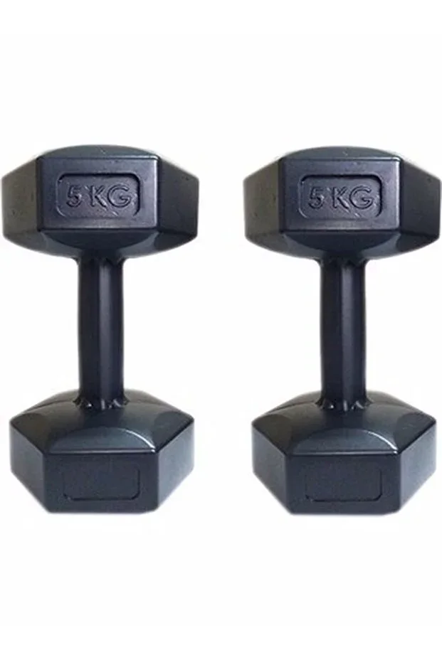 Ayaz Sport 5x2 Dumbbell Black Set Dumbell Total 10 Kg