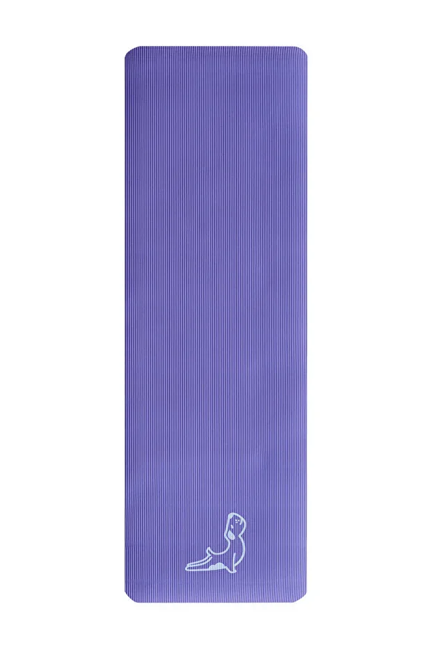 PETARYA Comfort Series 10 mm NBR Exercise Mat Pilates Mat Purple