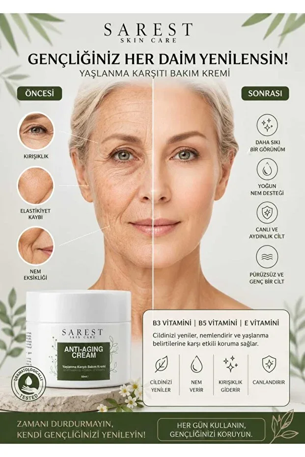 Rejuvenating Botox Effect Anti-Aging and Anti-Wrinkle Spot-Removing Cream 100 ml