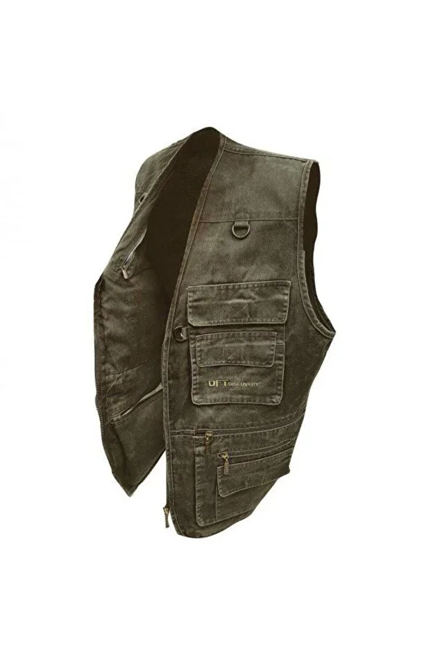 Discovery Multi-Pocket Vest - Camper & Fisherman & Hunter Vest