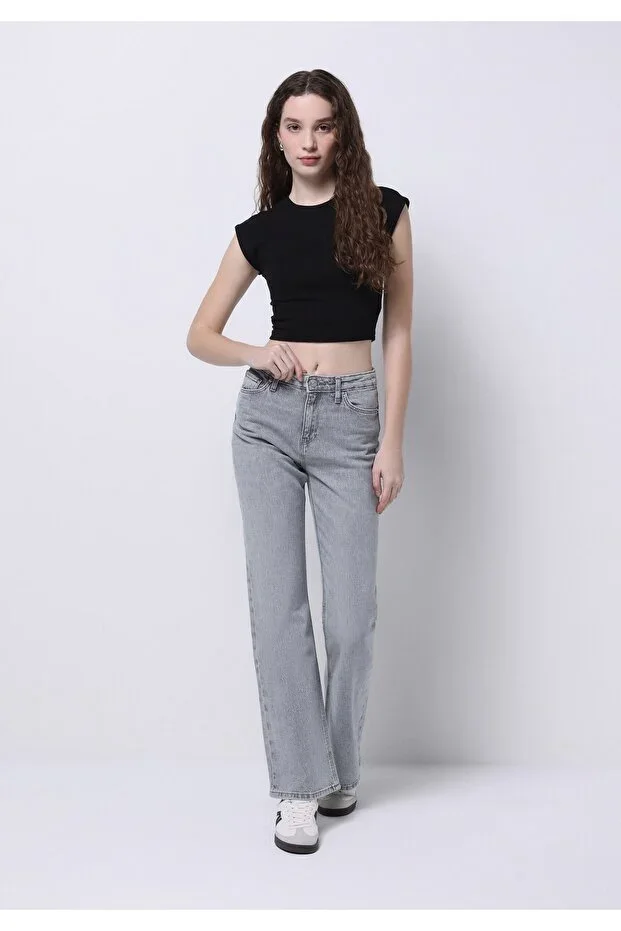 Colin’s Regular Fit Women's Grey Jean Trousers