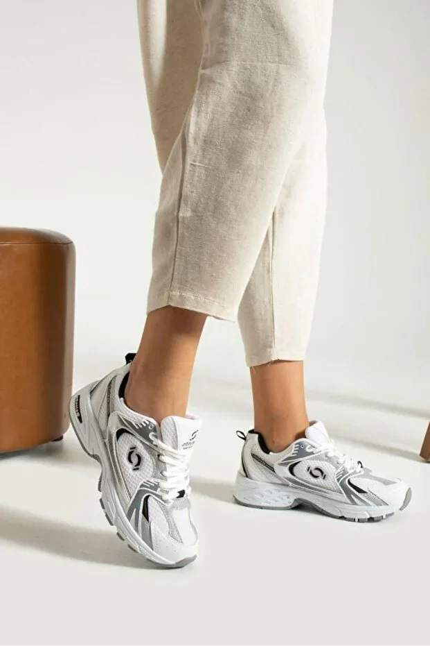 Unisex Triko Sneaker Spor Ayakkabı – Hafif Taban, Günlük & Yürüyüş Modeli - SK02