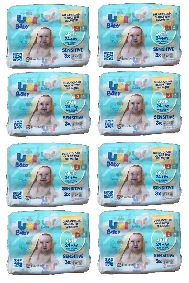 Active Wet Wipes 24 X 52 Pcs