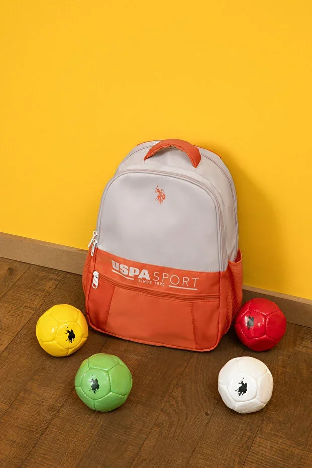 Boys Orange School Bag 50315132-VR051