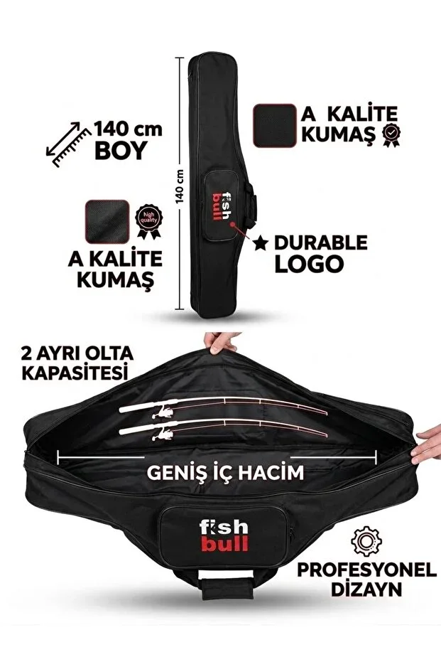 FİSHBULL 140CM 2 ROD BAG