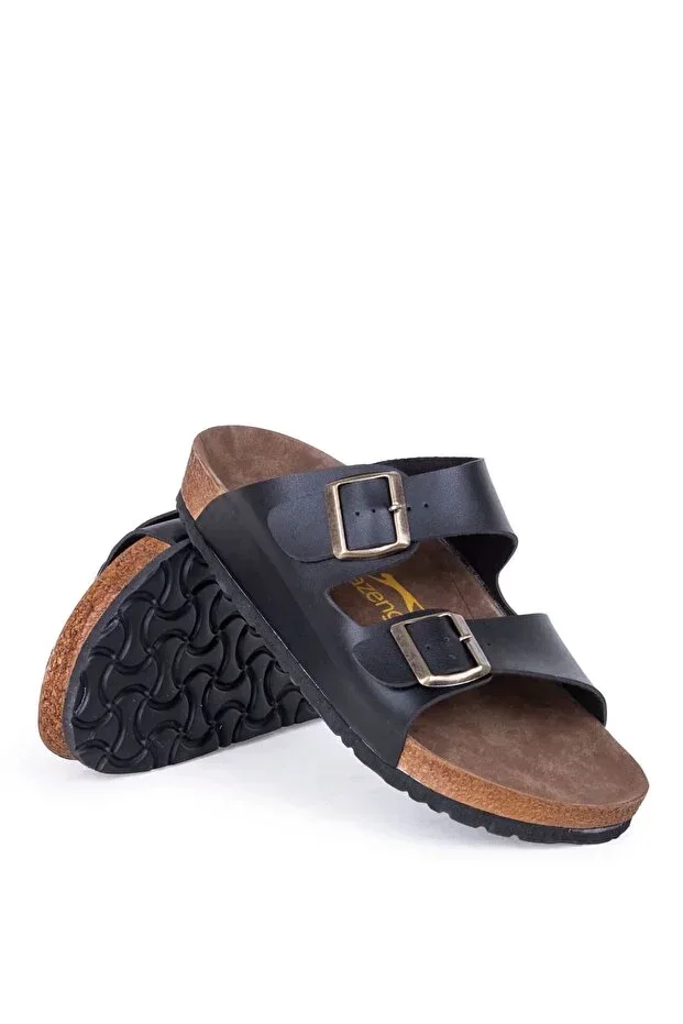 Lens Unisex Men Women Black Slipper Sa11se010
