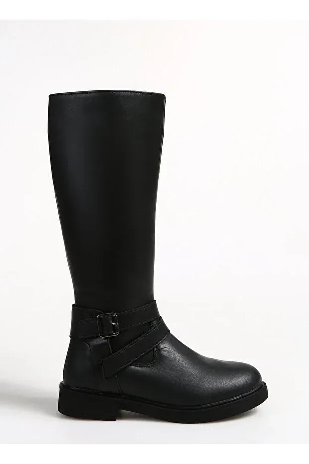 Black Women's Boot MOUTH