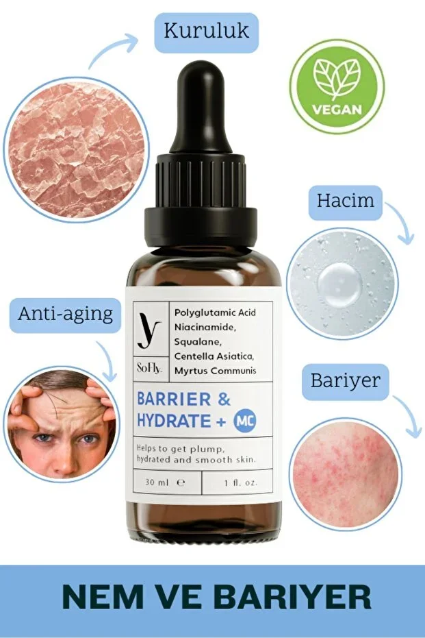 Barrier & Hydrate Polyglutamic Acid Moisturizing Serum Mc 30ml