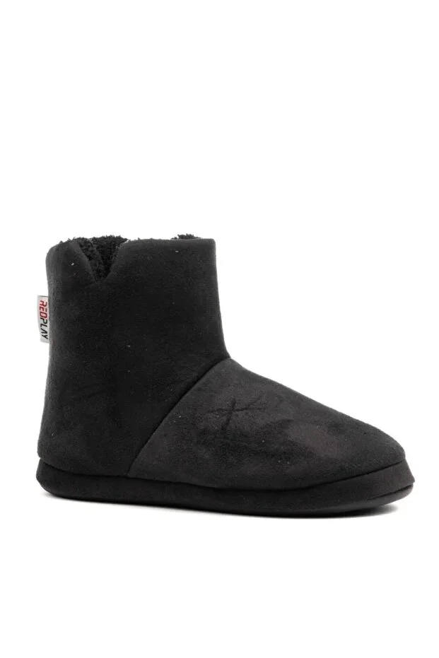Black Navy Blue Men's House Shoes House Slippers 0009