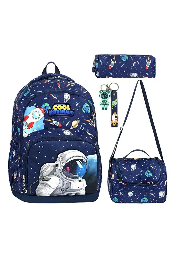 Printed Boys' School Bag