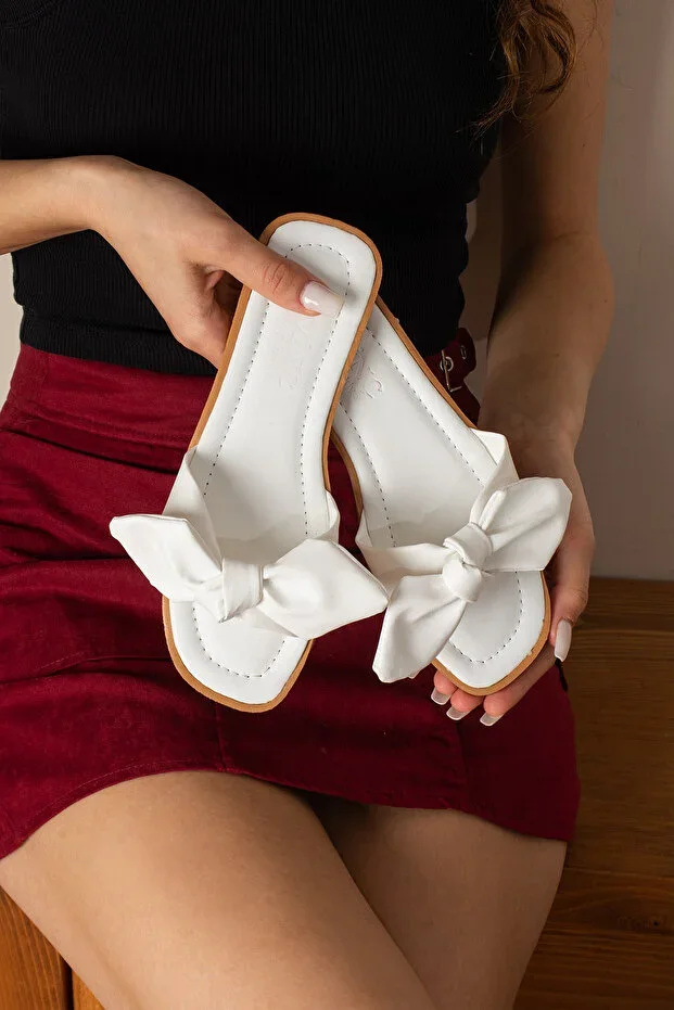 Summer Slippers - Bowknot Women's Summer Slippers - Daily Slippers