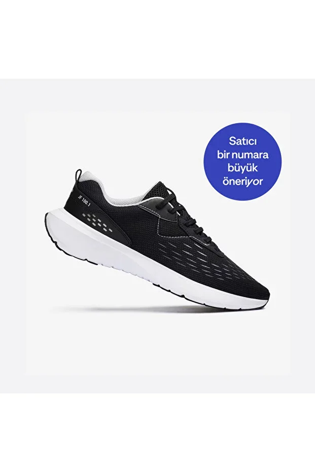 Kalenji Men's Running Shoes - Black/Grey - Jogflow 100.1