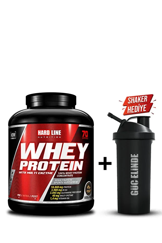 Whey Protein Powder Chocolate Flavored 1600 Gr