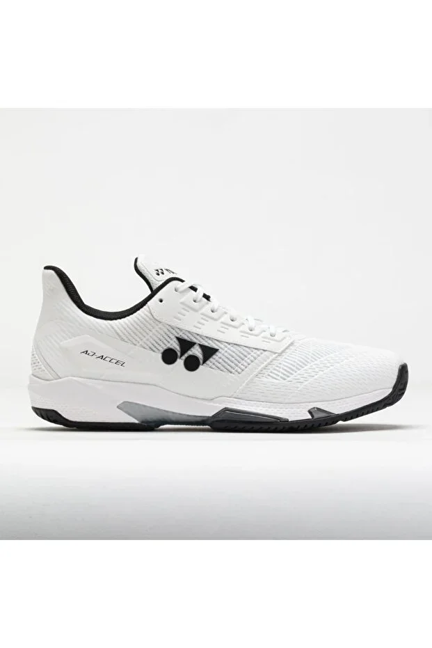 PC AD Accel Men's White All-Court Tennis Shoes