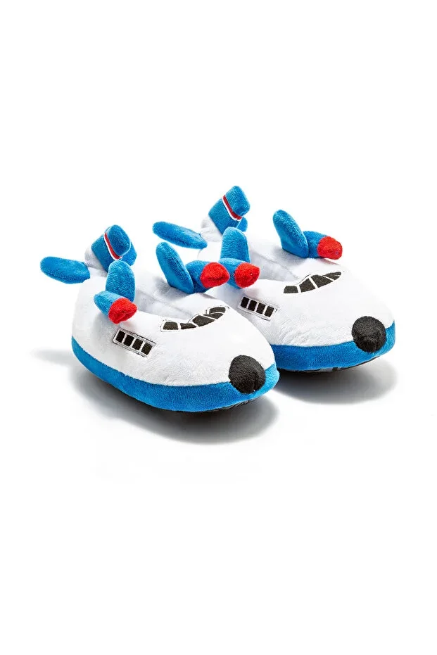 Airplane Kids Slippers Blue 24/29