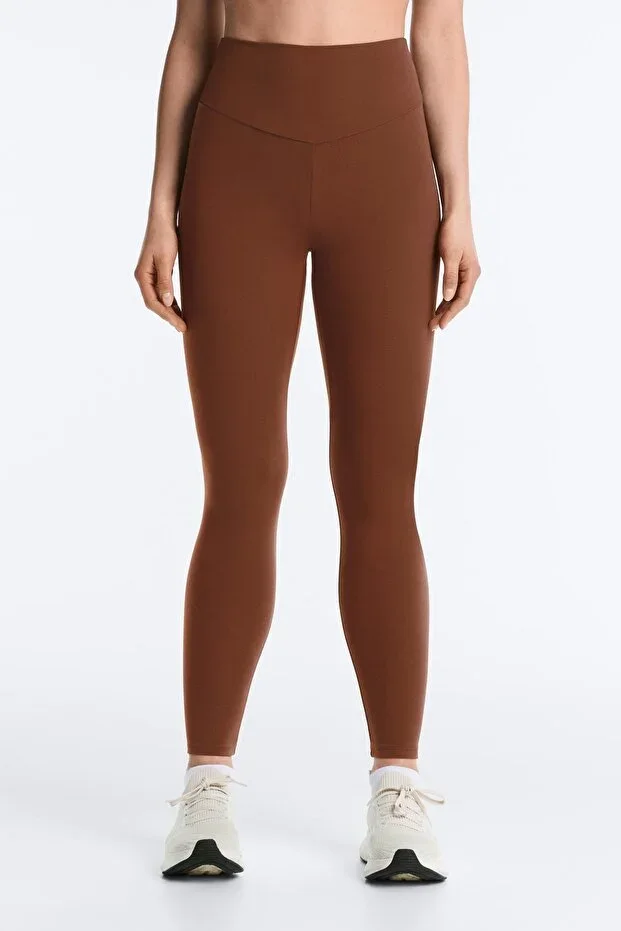 Comfortlux High-Waisted Ankle-Length Leggings