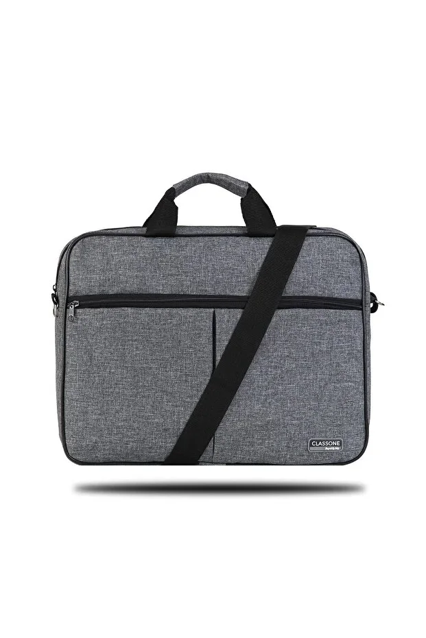 Gray 15.6 Inch Compatible Laptop Notebook Handbag Bnd304