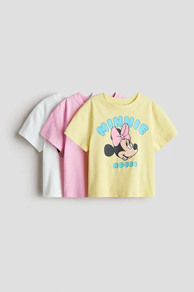 3-Piece Printed Jersey Top