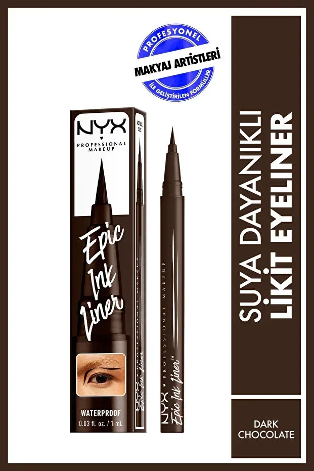 Epic Ink Liner - Dark Chocolate - Brown Eyeliner