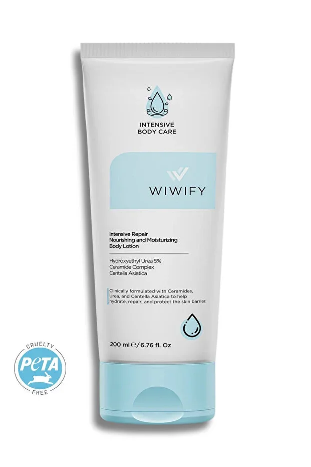 Intensive Moisturizing & Repairing Body Cream (Intensive Moisturizing Body Lotion %5 Urea + Ceramide)
