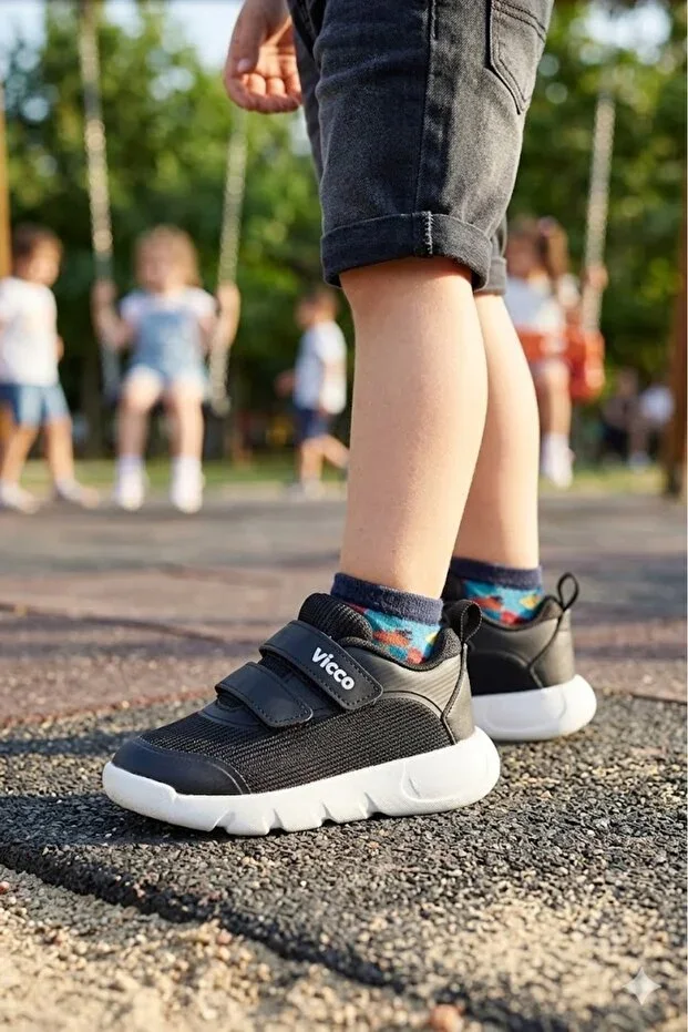 Children's Summer Non-Sweating Non-Slip Full Orthopedic First Step Shoes Extra Light