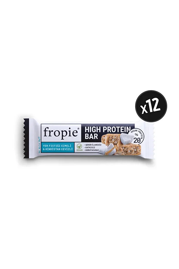 Vegan High Protein Bar - Peanut Butter & Coconut 40gr x12