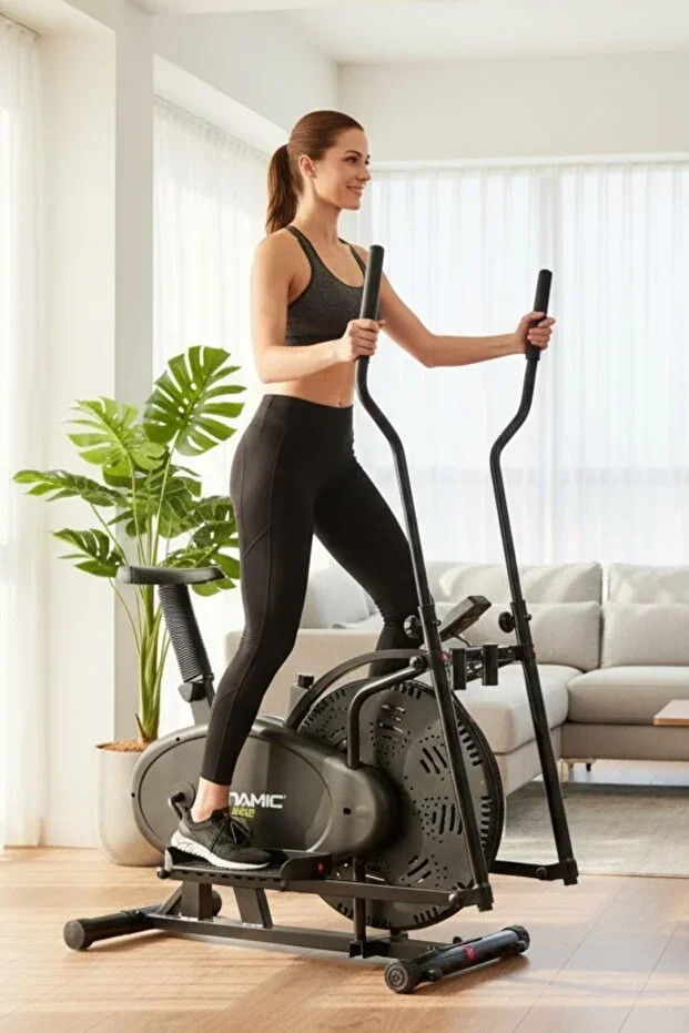 R102N Orbitroller Elliptical Bike, Standing and Seated Use