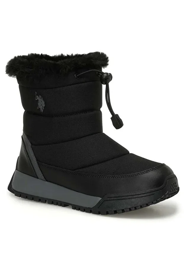 U.S. Polo Assn Rainy Unisex Snow Boot BLACK