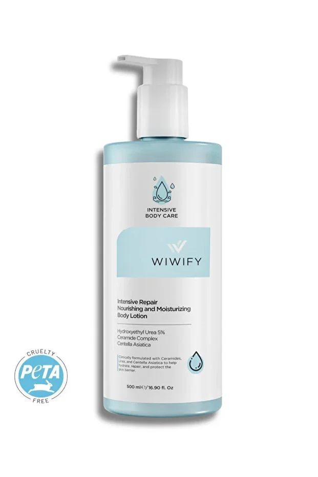 Intensive Moisturizing & Repairing Body Cream (Intensive Moisturizing Body Lotion %5 Urea + Ceramide)