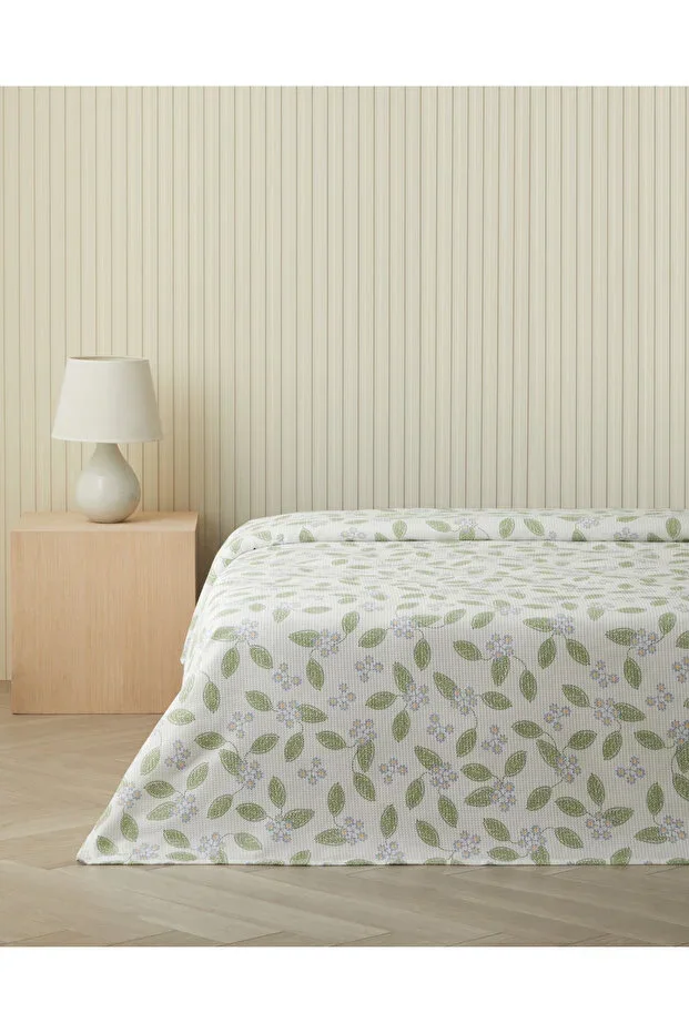 Autumn Whisper Double Duvet Cover 200x220 cm Green