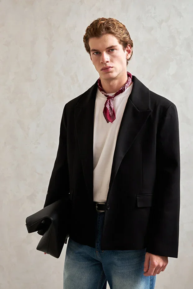 Men's Oversize Blazer Jacket